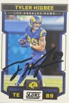 Stigs4 just received this TTM autograph item from the player Tyler Higbee