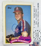 timblack just received this TTM autograph item from the player Jack Lazorko