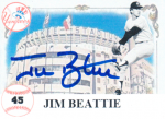 Pop Ruffalo just received this TTM autograph item from the player Jim Beattie