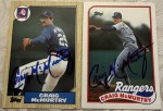 JCMaine just received this TTM autograph item from the player Craig McMurtry