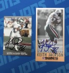 BigHouseArmy just received this TTM autograph item from the player Keith Jackson