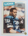 KirkHardcastle1 just received this TTM autograph item from the player James Jones (running back)