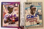timblack just received this TTM autograph item from the player Ron Gant