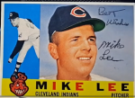 bigjsouth just received this TTM autograph item from the player Mike Lee