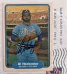 timblack just received this TTM autograph item from the player Al Hrabosky