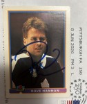 capaap just received this TTM autograph item from the player Dave Hannan