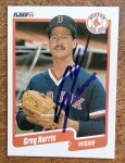 TopherVT just received this TTM autograph item from the player Greg A. Harris