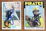 TopherVT just received this TTM autograph item from the player Junior Ortiz