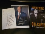 CJamesG just received this TTM autograph item from the player Bill Kurtis
