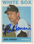 gordon2448johnson just received this TTM autograph item from the player Ron Hansen
