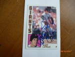 mosaic5250 just received this TTM autograph item from the player Gary Lavelle