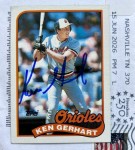 timblack just received this TTM autograph item from the player Ken Gerhart