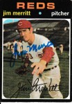 Dean28 just received this TTM autograph item from the player Jim Merritt