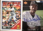 Treatwilliams just received this TTM autograph item from the player Ellis Burks