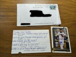 graphs4life1 just received this TTM autograph item from the player Tsung-Che Cheng