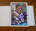 mosaic5250 just received this TTM autograph item from the player Darrin Nelson