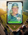 Falzone829 just received this TTM autograph item from the player Mickey Tettleton