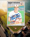 Falzone829 just received this TTM autograph item from the player Mickey Tettleton