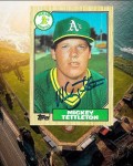 Falzone829 just received this TTM autograph item from the player Mickey Tettleton