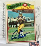 timblack just received this TTM autograph item from the player Dan Fouts