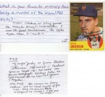 gordon2448johnson just received this TTM autograph item from the player Craig Anderson