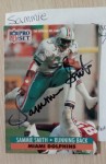 AceMcSchooly just received this TTM autograph item from the player Sammie Smith