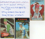 gordon2448johnson just received this TTM autograph item from the player John ODonoghue  (Father)