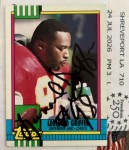 timblack just received this TTM autograph item from the player Leonard Griffin